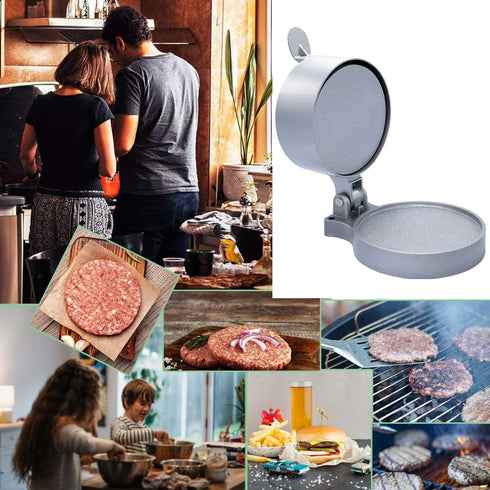 SHINLHUA 4.5 Inch Professional Cutlet Maker with Measurement Call Craft Excellent Sandwiches Utilizing Ground Meat