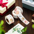 Outus 1000 Pieces Handmade with Love Stickers - 1 Inch Foil Homemade Baking Labels for Weddings and Parties