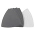 uxcell Triangular Sandpaper Hook and Loop Pad, 3-1/2" Oscillating Multi-Tool, Silicon Carbide, 1200 Grit, 8pcs
