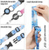 MNGARISTA Retractable Cruise Lanyard for Ship Cards, Waterproof ID Holder, 2 Pack, Anchor