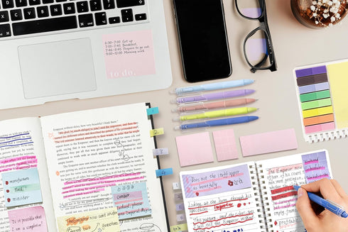 Atsrly 30PCS Set A6 Set 4 880 25 Cute Spiral Notebook Stationary For Women, Portable Bible Journal with Notebooks