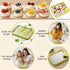2 New Rolled Ice Cream Maker, Diy Homemade Rolled Myfroroll Ice Cream Tray, At Home Rolled Ice Cream Kit with Scrapers