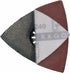 60 Pcs 240 Grits Triangular Oscillating Tool Sanding Paper, 3-1/8 Inch, Fit 80mm Sanding Pads