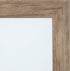 DesignOvation Beatrice Framed Magnetic Dry Erase Board, Rustic Brown, 18x27