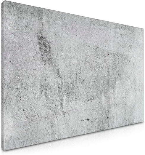 Navaris Magnetic Dry Erase Board, 16 x 24 inches, Decorative White Board with 5 Magnets and Marker - Concrete