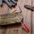 Mormchlots 1Pcs T10 Red Security Torx Screwdriver with Magnetic Tip Plastic Grip, Torx Screwdriver with Hole
