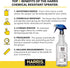 HARRIS Chemically Resistant Professional Empty Spray Bottles, 32oz (3-Pack) for Cleaning Solutions