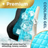 BLACK+DECKER Memory Foam Lumbar Support Pillow with Cooling Gel High Back Lumbar Cushion for Office, Car, Wheelchair