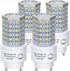 GU24 LED Light Bulb, Dimmable 10W, 5000K Daylight, 1600 Lumens (100W Equivalent), Replace CFL Twist-in 2 Prong, 4-Pack