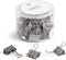 U Brands Fashion Binder Clips, 36 Count Moroccan Monochrome with Silver Prongs, 32mm Office Organization Supplies