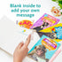 96 Set 4.5 6.25 Pack T MARIE Funny Animal and Punny Notecard with Envelopes and Stickers - x Bulk - Cute and Colorful