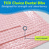 3 13 18 (Pack 500)Disposable BibsEmbossed2-Ply (917466) TIDI Choice Dental Bib, Pink (Mauve), Layers, W x L of Dental