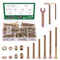 Keadic 253Pcs M6 Baby Bed Crib Screws Baby Crib Bolts Replacement Kit Hex