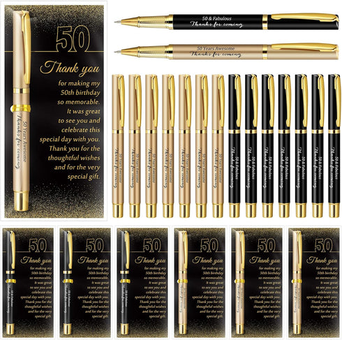 Feifeiya 50 Set 50th Birthday Party Favor for Guest Anniversary Party Favor with