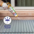 apel All Purpose Clear Silicone Sealant, Waterproof 100% Silicone Caulk, Weatherproof & Flexible Adhesive Sealant, 1 x
