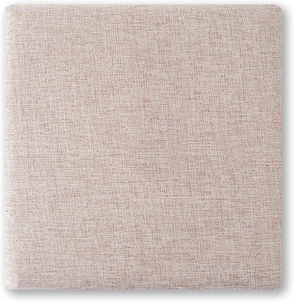 GWTYR Khaki,1 Pack,Memory Foam Square Seat Cushion, Dining Chair Cushion with Backing and