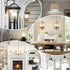 E12 Bulbs 60W 4000K 600 Bulb, 6W B11 Non-Dimmable, Pack 6 MAXvolador LED Candelabra Light Equivalent, Neutral White