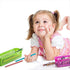 Prextex Classroom Pencil Organizer - Pencil or Crayon Basket in Variety Colors (12 Pack)