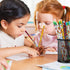 Kolewo4ever 100 Pieces Happy Birthday Pencils, Colorful Printed with Top Erasers for Teachers and Kids Gifts