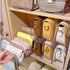 Closet (2 Pack 3 LUGUNU Acrylic Clear Purse Divider Organizer Clear Desk File Sorter Divider Mesh Folder Shelf Storage