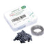50 Sets Dupont 2.54 mm Pitch 2-Pin Female Adapter Cable Connector Accessories, 150 Pieces Crimp Pins Kit