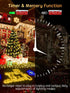 300 115FT 8 IP65 Acan LED String Lights Outdoor, Christmas Tree Lights Warm White with Remote Control, Modes Fairy