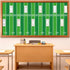 Football Bulletin Board Paper Roll, Fade Resistant Green Field Background, Classroom Decoration Poster for Arts Crafts