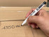 Markal Dura-Ink 15 Fine-Line Permanent Ink Marker, Black, 12-Pack