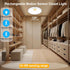 Closet OSIDEN Rechargeable Motion Sensor Ceiling Light with Remote Wireless Magnetic Stick on Light Battery Operated