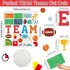 Sports Cutouts Sport Balls Paper Classroom Bulletin Board Decorations Sports Themed Birthday Party Supplies for Toddler Kids Students Classroom by Wiooffen