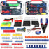 WORKPRO 582-piece Electrical Repair Kit, Crimp Terminals, Wire Connectors, Heat Shrink Tube