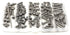 iexcell 100 Pcs M5 x 8/10/12/16/20 Stainless Steel 304 Hex Socket Button Head Cap Screws Assortment Kit