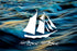 Custom Nautical Ship & Sailing Stencil 5.5" x 5.5" - Maritime Design for Ocean-Inspired Crafts