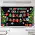 Pasimy Christmas Bulletin Board Decorations Set, Ugly Sweater Paper Cutouts for Classroom Decor