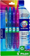 PILOT B2P Colors, Refillable & Retractable Rolling Ball Gel Pen, Made From Recycled Bottles, Fine Point, 4-Pack