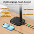 10%-100% Dimmable 5 30-/60-minute CRI90, Desk Lamp with Charger, Stepless & Color Modes Study Lamp, Touch Control
