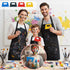 DOPENSPI 8PCS 3PCS Plastic Paint Scraper Tool with Scrapers, Paint Scrapers DIY Graffiti Oil Painting and Drawing Play