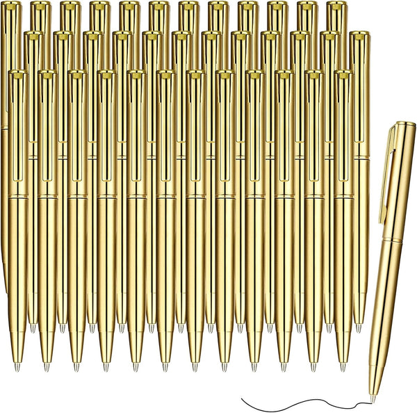 Teling 36 Pcs Small Ballpoint Pen, Mini Pens Bulk, 4 Inch Short Tiny Ink Ballpoint Pens for Notebook Notepads