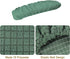 uxcell 4pcs Office Chair Arm Covers, Washable Armrest Protectors for Swivel Office Gaming Chair, Green