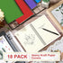 Yahenda 18 Pcs Spiral Notebook College Ruled A5 Journals 8.3 x 5.5 Inch Thick Paper Notebooks for Office School (Mixed