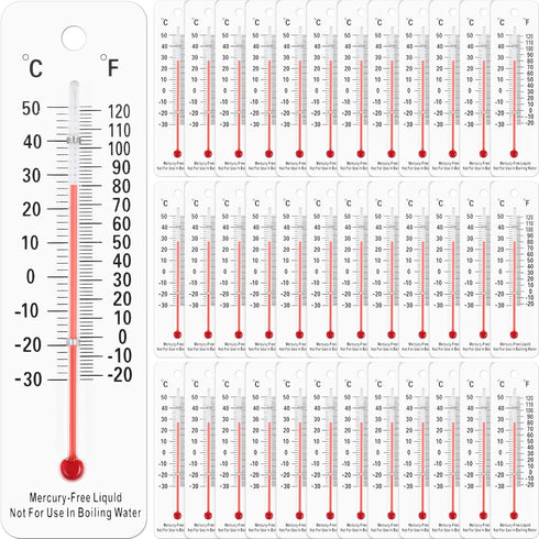 Maitys 10 Pcs Science Thermometers Mercury Free Student School Supplies Boiling Point Thermometers