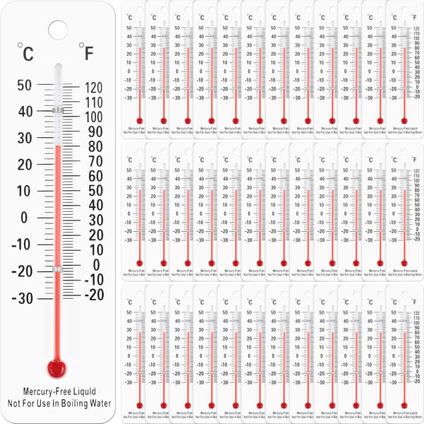 Maitys 10 Pcs Science Thermometers Mercury Free Student School Supplies Boiling Point Thermometers