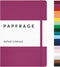 PAPERAGE Dotted Journal Notebook - Raspberry, 160 Pages, Medium 5.6 in x 8 in - 100 GSM Thick Paper, Hardcover