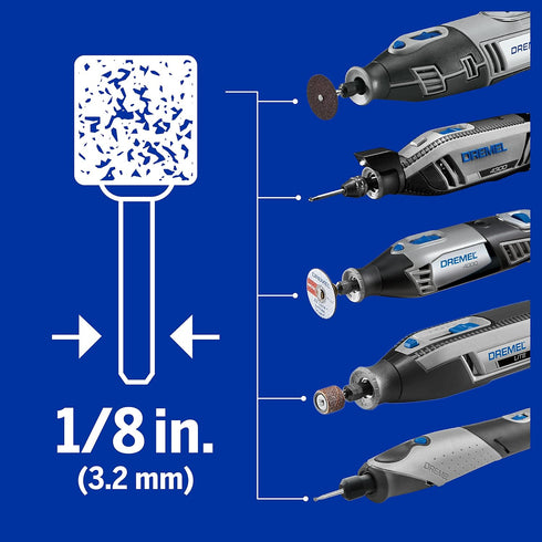 Dremel 734-01 Metal Cutting Rotary Tool Accessories Kit - 16 Piece Set with Engraving Bit and Grinding Stones