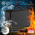 DocSafe 5200°F Document Organizer with Lock, Fireproof & Waterproof Box, 8 Layers for Important Documents