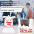 1000PCS 11"x6"x21" YoYoRain White Thank You T-Shirt Bags Reusable & Disposable Grocery and Supermarket Shopping Bags