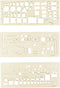 KOH-I-Noor 070307100000 Electric Install Set Template for Precise Installations
