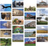Vintage United States Kansas Landscape Postcards: Pack of 20pc/Set from Around the World Greeting Cards for Mailing