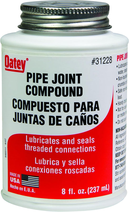 Oatey 31228 Gray Pipe Fittings, 8 oz