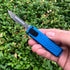 10PCS #23 Caressolove Automatic Utility Knife, Safety Black Box Cutter Retractable, EDC Push Button Knife, Exacto